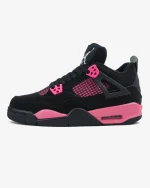 Nike Air Jordan 4 Black Neon Pink