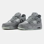 Nike Air Jordan 4 Retro Kaws Grey - Зображення 3