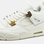 Nike Air Jordan 4 Retro Metallic Gold - Зображення 6