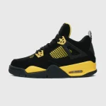 Nike Air Jordan 4 Retro Thunder Black Yellow