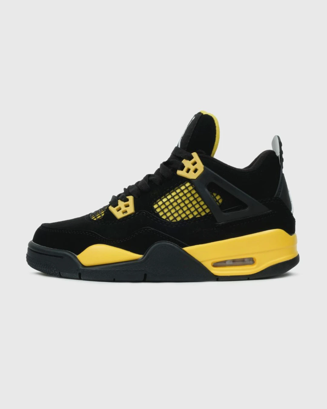 nike-air-jordan-4-retro-thunder-black-yellow-57494112397591 Nike Air Jordan 4 Retro Thunder Black Yellow - Зображення 1
