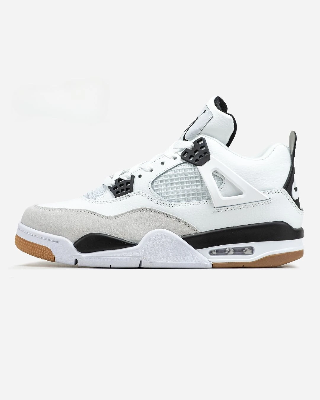 nike-air-jordan-4-retro-white-black-17623669093728 Nike Air Jordan 4 Retro White Black - Зображення 1