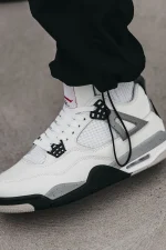 Nike Air Jordan 4 Retro White Cement - Зображення 8