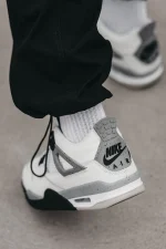 Nike Air Jordan 4 Retro White Cement - Зображення 9