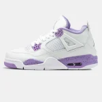Nike Air Jordan 4 Retro White Purple