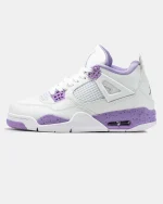 Nike Air Jordan 4 Retro White Purple