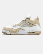 Nike Air Jordan 4 Retro x Louis Vuitton White Beige