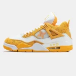 Nike Air Jordan 4 Retro x Louis Vuitton White Yellow