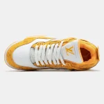 Nike Air Jordan 4 Retro x Louis Vuitton White Yellow - Зображення 7