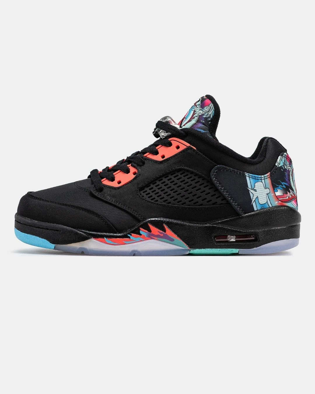 nike-air-jordan-5-low-chinese-new-year-black-98886429419098 Nike Air Jordan 5 Low Chinese New Year Black - Зображення 1