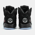 Nike Air Jordan 5 x PSG Paris Saint-Germain Black - Зображення 9