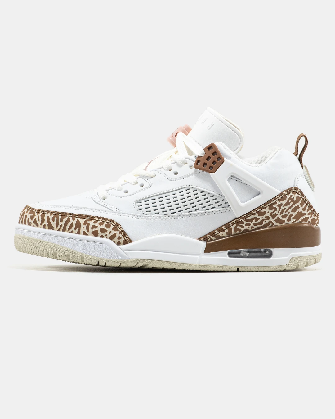 nike-air-jordan-spizike-white-brown-60489979921506 Nike Air Jordan Spizike White Brown - Зображення 1