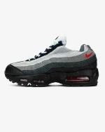 Nike Air Max 95 Anthracite Track Red Smoke Grey