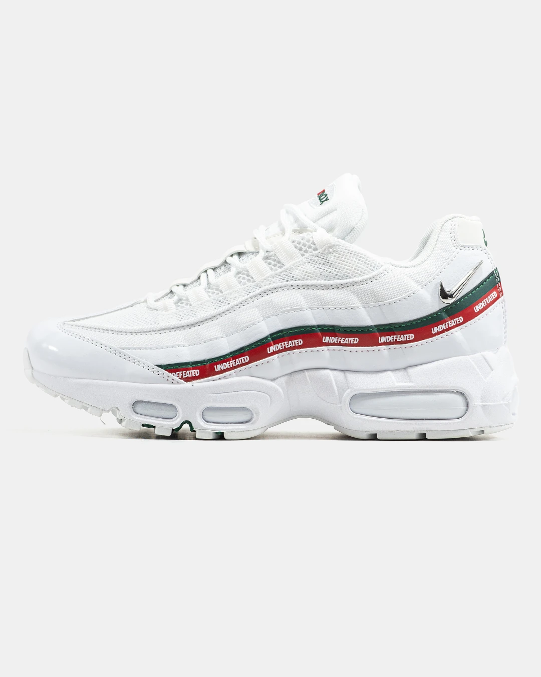 nike-air-max-95-x-undefeated-white-red-green-42595478010942 Nike Air Max 95 x Undefeated White Red Green - Зображення 1