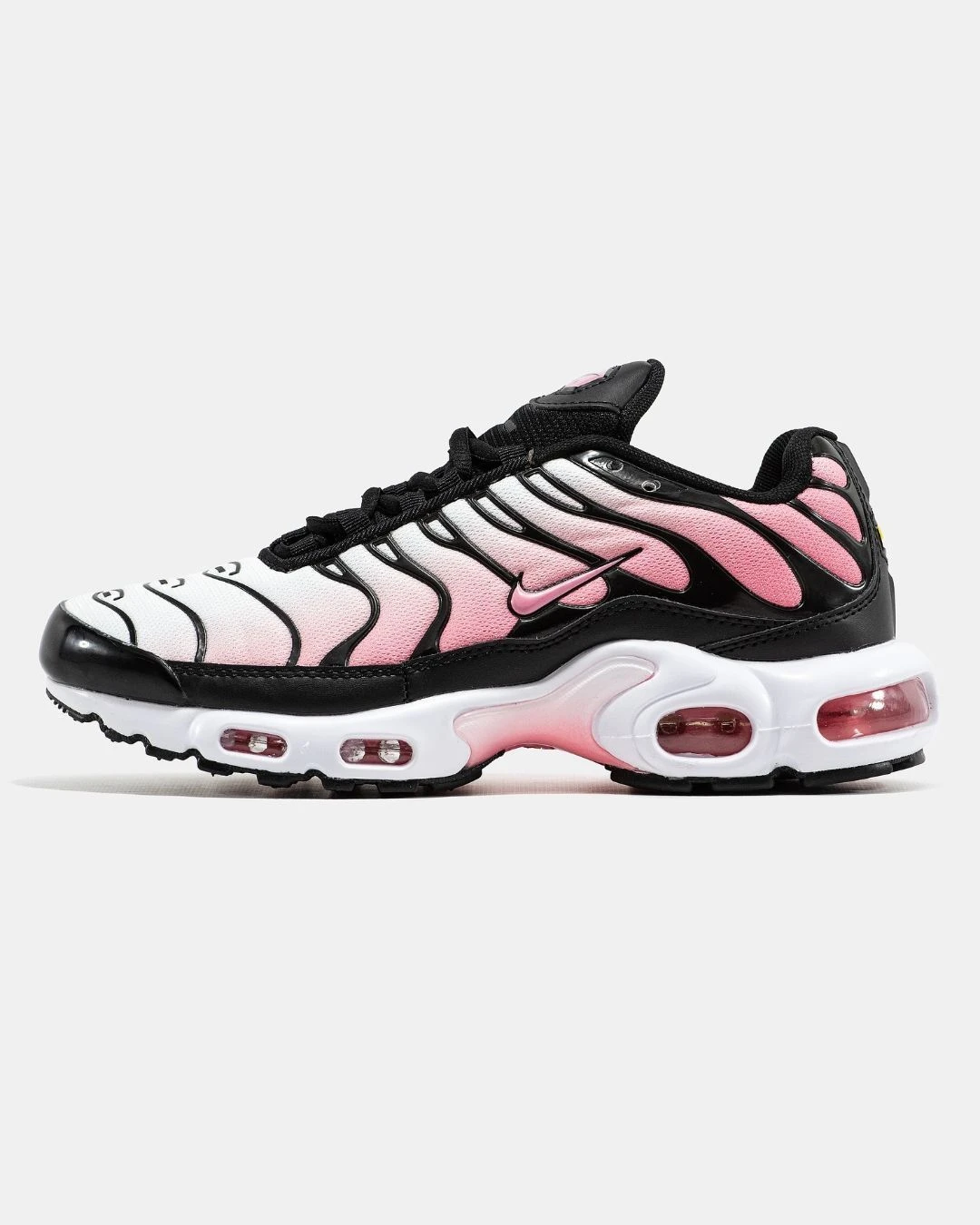nike-air-max-tn-plus-pink-black-white-40651235568971 Nike Air Max TN Plus Pink Black White - Зображення 1