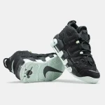 Nike Air More Uptempo 96 Dark Smoke Grey and Barely Green - Зображення 2
