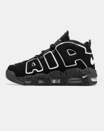 Nike Air More Uptempo Black White