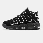 Nike Air More Uptempo Black White - Зображення 4