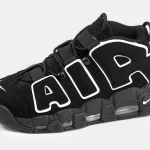 Nike Air More Uptempo Black White - Зображення 5