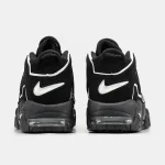 Nike Air More Uptempo Black White - Зображення 8