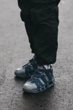 Nike Air More Uptempo Grey Blue - Зображення 7
