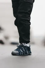 Nike Air More Uptempo Grey Blue - Зображення 2