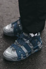 Nike Air More Uptempo Grey Blue - Зображення 10