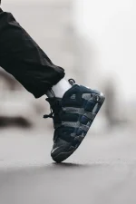 Nike Air More Uptempo Grey Blue - Зображення 6