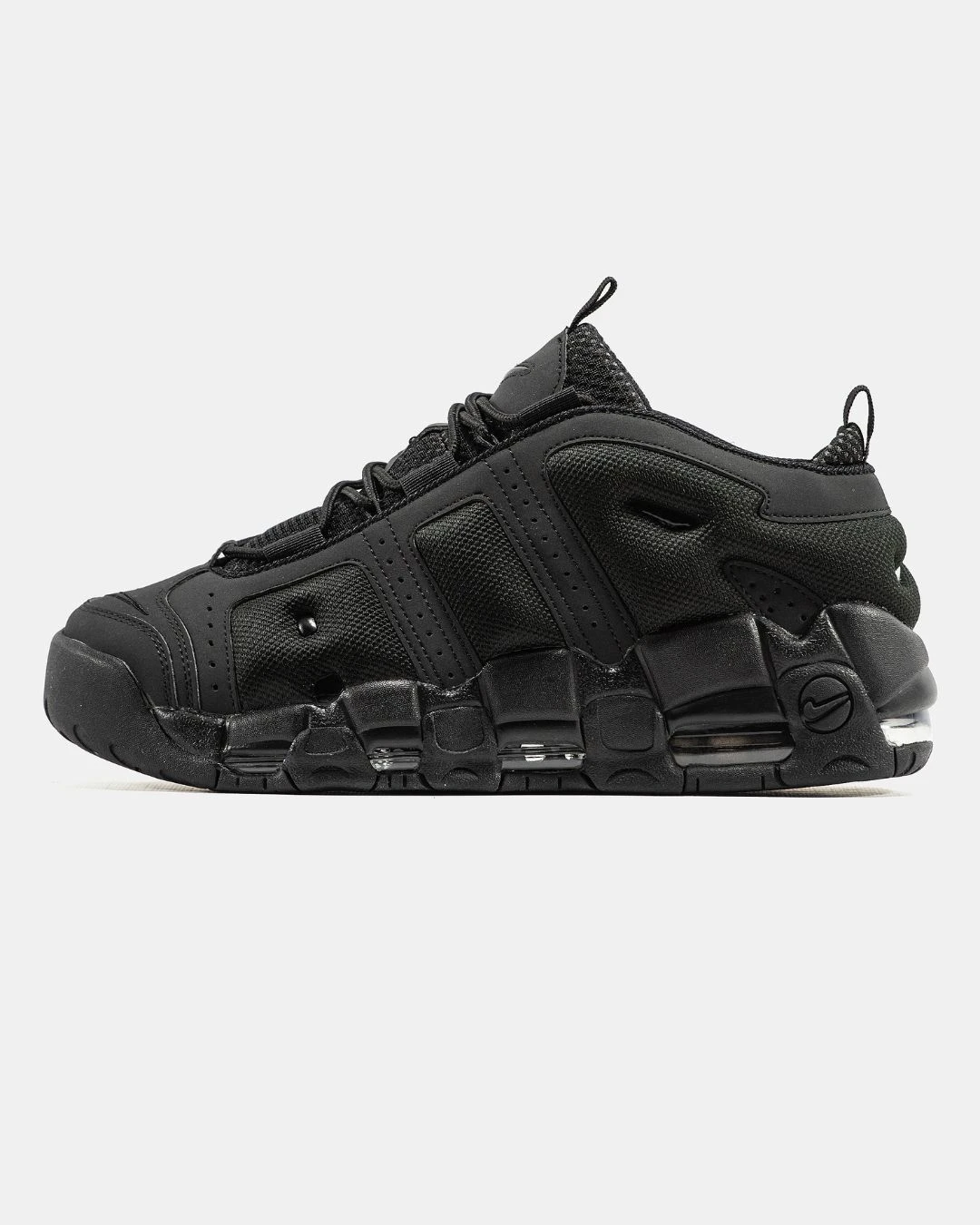 nike-air-more-uptempo-low-black-48925391150009 Nike Air More Uptempo Low Black - Зображення 1