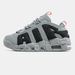 Nike Air More Uptempo Low Dark Grey Light Crimson - Зображення 4