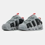 Nike Air More Uptempo Low Dark Grey Light Crimson - Зображення 3