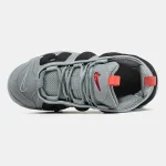 Nike Air More Uptempo Low Dark Grey Light Crimson - Зображення 7