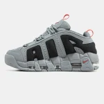 Nike Air More Uptempo Low Dark Grey Light Crimson - Зображення 5