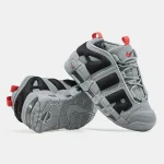 Nike Air More Uptempo Low Dark Grey Light Crimson - Зображення 2