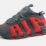 Nike Air More Uptempo Low Dark Grey Light Crimson - Зображення 6