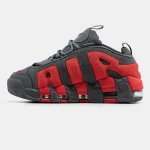 Nike Air More Uptempo Low Dark Grey Light Crimson - Зображення 5
