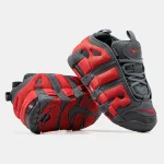 Nike Air More Uptempo Low Dark Grey Light Crimson - Зображення 2
