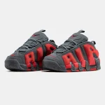 Nike Air More Uptempo Low Dark Grey Light Crimson - Зображення 3