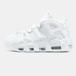 Nike Air More Uptempo Triple White - Зображення 4