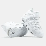 Nike Air More Uptempo Triple White - Зображення 2