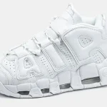 Nike Air More Uptempo Triple White - Зображення 6