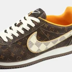 Nike Cortez x Louis Vuitton Brown Beige - Зображення 6