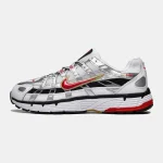 Nike P-6000 Platinum Varsity Red