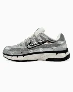 Nike P-6000 White Silver Black