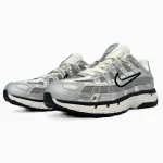 Nike P-6000 White Silver Black - Зображення 2