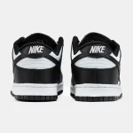 Nike SB Dunk Low Black White Winter Fur - Зображення 7