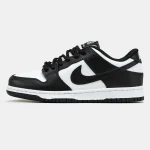 Nike SB Dunk Low Black White Winter Fur - Зображення 3