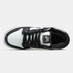 Nike SB Dunk Low Black White Winter Fur - Зображення 5