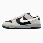 Nike SB Dunk Low Grey Black White - Зображення 3