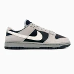Nike SB Dunk Low Grey Black White - Зображення 4